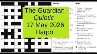 The Guardian Quiptic 1382