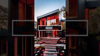 Luxury House Tour Red and Black🏠 #aigenerated #housetour #luxury #aiart