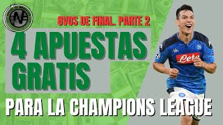 Pronósticos y Apuestas Champions League 8vos de Final VUELTA - parte 1