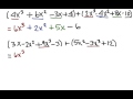 Adding and Subtracting Polynomials