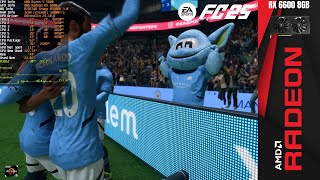 EA SPORTS FC 25 - 1080p Preset Padrão - RX 6600 - R5 5600