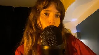 ASMR ꩜ soft spoken ramble (+ channel update)