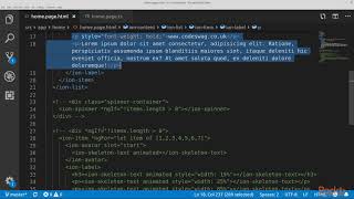 Ionic Framework:Tips Tricks & Techniques: Perceived Performance Using Skeleton Pages | packtpub.com