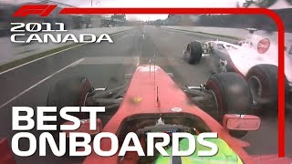 Button's Win, Mega Schumacher Overtake + More! | Emirates Best Onboards | 2011 Canadian Grand Prix