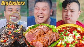 Share a big roast chicken |TikTok |Eating Spicy Food and Funny Pranks|Funny Mukb