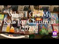 What I Got My 4 Kids For Christmas 2023! 🎁 ❤️ 💚 4 Gift Rule, Tween Girl, Boy & Little Boy Ideas