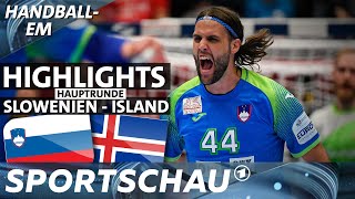 Bärenstarkes Slowenien bezwingt auch Island | Spielbericht | Handball-EM | Sportschau