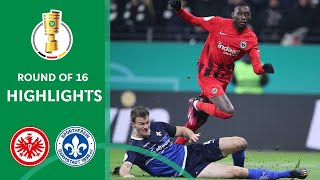 Incredible Kolo Muani! | Eintracht Frankfurt vs. Darmstadt 98 4-2 | Highlights | DFB-Pokal Rd. of 16