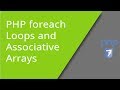 PHP - foreach Loops and Associative Arrays