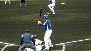 2009.3.5 雁の巣ホークス 新垣 vs 堂上剛 中日ドラゴンズ