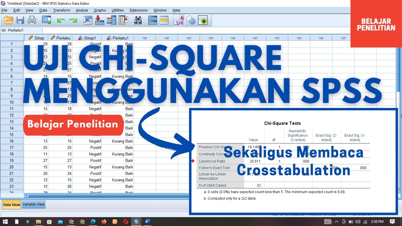 Uji Chi Square