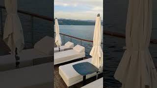 VERY BEAUTIFUL 😍  #opatija #croatia #europe #sea #pool #restaurant #calm