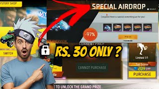 ff mystery shop Kakashi bundle |  ff Rs 30 special airdrop 🤯 | ff new events | ff discount events