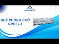 Ghế Băng Chờ GPC02-4 - Nội Thất Hòa Phát