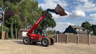 MANITOU MLT735-120LSU 4WD TELEHANDLER * AG- SPEC , YEAR 2013 * C/W SOLID TYRES FOR SALE