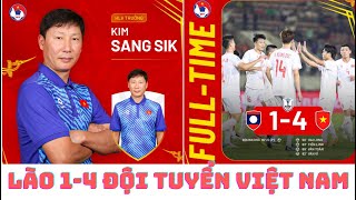 Lào 1-4 Đội tuyển Việt Nam - Văn Toàn - Văn Vỹ - Hai Long - Tiến Linh \u0026 HLV Kim Sang Sik