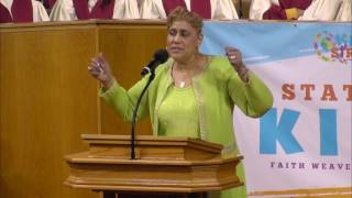 May 21, 2017 "An Encounter with the Faith Weaver of Our Lives" Rev Marla Hawkins