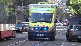 Prague EMS ambulance 116 responding | Praha ZZSHMP RZP 116 [CZ | 8.10.2021]