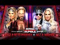 Edge & Beth Phoenix vs The Miz & Maryse | Royal Rumble 2022