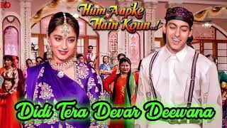 Didi Tera Devar Deewana - Hum Aapke Hain Koun - LataMangeshkar & S. P. Balasubramaniam's Hit Song
