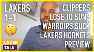 Clippers Fall to Suns, OKC Blows Out Warriors, Lakers vs Hornets Preview