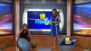 Exercise ball can help maintain balance as you age