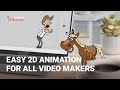 Easily Create Transparent Footage of 2D Animation for All Video Makers | Cartoon Animator