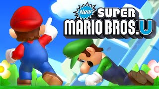 New Super Mario Bros U - Complete Walkthrough (2 Player)