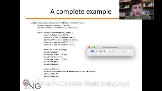 JAVA: Swing Hello World (M9-E03)