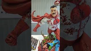 🦸‍♂️ Invincible - Kinetiquettes Omni-Man 1/4 Statue Unboxing  💥 Bloodied Portrait Switch Out