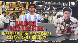 WARGA ARGENTINA JADIKAN DIEGO MARADONA SEBAGAI TUHAN DAN AGAMA BARU