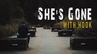 SHE'S GONE (w/Hook) - Sad Emotional Piano Rap Beat | Sad Instrumental with Hook
