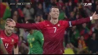 Cristiano Ronaldo Scored Two Goals vs Cameroon in Friendly Match 2014