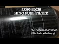 Genuine Hino 23390-E0020 Fuel Filter.