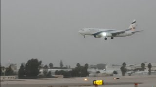 ELAL 737 LAND IN BEN GURION