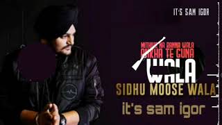 Old Skool Sidhu Moose Wala Whatsapp Status || latest punjab song 2020 ll its sam igor