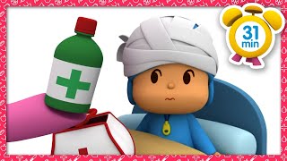 💊  ぽこよ日本語 l Pocoyo Japanese l  医者に行きましょう（31分）全話　子どものためのアニメ動画