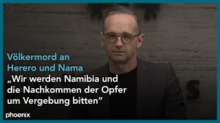 Statement von Heiko Maas zum Abschluss der Verhandlungen mit Namibia