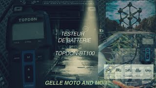 TOPDON BT 100 LE TESTEUR DE BATTERIE A AVOIR DANS SON GARAGE ✌️✌️👌