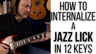 Practicing a Jazz Guitar Phrase for Mastery in 12 Keys | ft. Dexter Gordon's Days of Wine and Roses