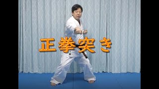 空手　正拳突き Karate Seikenzuki