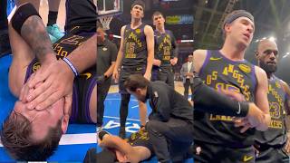 Austin Reaves goes OFF on OKC fan trolling Luka Doncic while down with injury