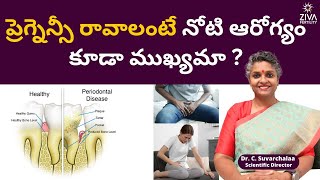 ప్రెగ్నెన్సీ రావాలంటే నోటి ఆరోగ్యం | Dental Hygiene And Fertility | Dr C Suvarchala | Ziva Fertility