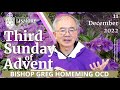 Catholic Mass Today Third Sunday of Advent 11 Dec 2022 Bishop Greg Homeming Lismore Australia