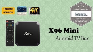 X96 Mini - Android Box TV - Un format mini pour une smart box sous android