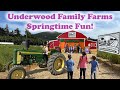 Spring Time Fun at Underwood Farms - Tractor Rides, Farm Animals, Photo Ops, Crafts, Outdoor Games