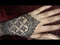 Back hand mehendi || Pakistani mehendi design || Arabic mehendi