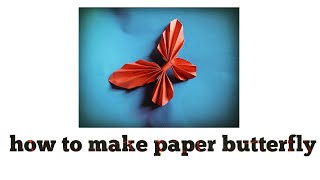 how to make paper butterfly very easy at home