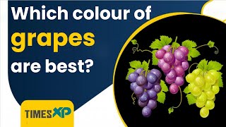 Green, Black or Red Grapes Which ones are the best and healthiest | TimesXP