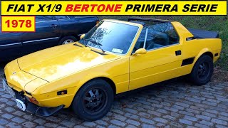 Fiat X1/9 Bertone 1978, Serie 1. La Evolución del Autobianchi A112 Runabout